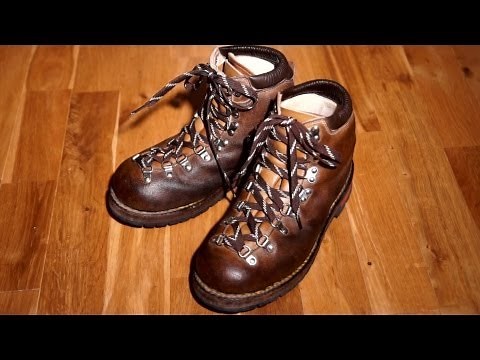 登山靴の手入れ ゴローS-8（10年目） How to care for Hiking Boots.