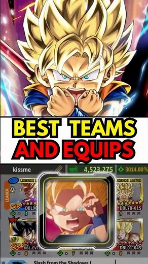🔥15 SEC BEST TEAMS & EQUIPMENT GUIDE LF SSJ DAIMA GOKU ZENKAI! (Dragon Ball Legends) #dblegends #dbl