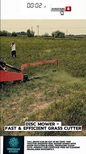 Disc Mower – Fast & Efficient Grass Cutter