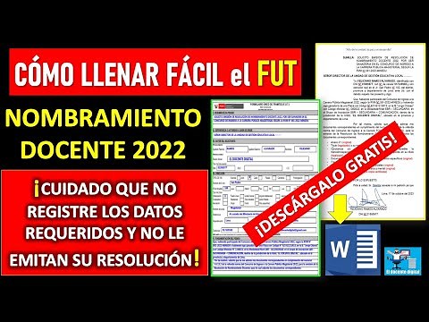 How to Fill Out the FUT Form to Request a Teacher Appointment Resolution | Editable Word Templates