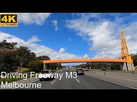 Driving Freeway M3 | City To Frankston | Melbourne Australia | 4K UHD