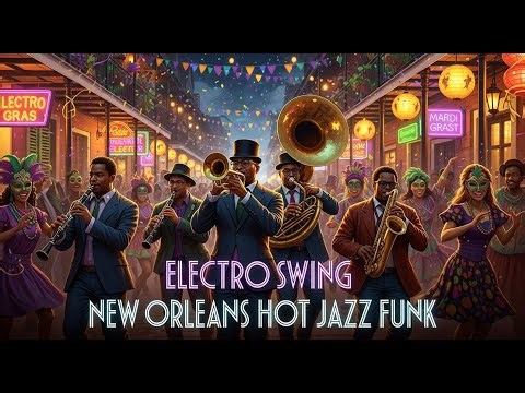 [Playlist] Electro Swing × New Orleans Hot Jazz | Mardi Gras Swing Parade (1H Mix)