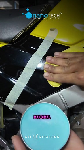 Nanotech Wax Polish for a Wetlook Finish