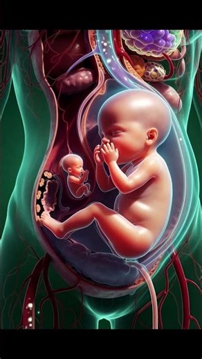 👶 Pregnancy Explained in 3D! | Fetal Growth & Mom’s Body Changes Week by Week #facts