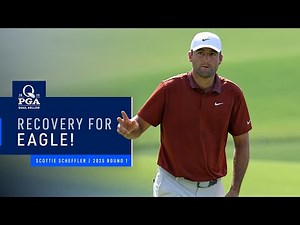 Scottie Scheffler Makes an Eagle! | Full Hole | 2025 PGA Championship