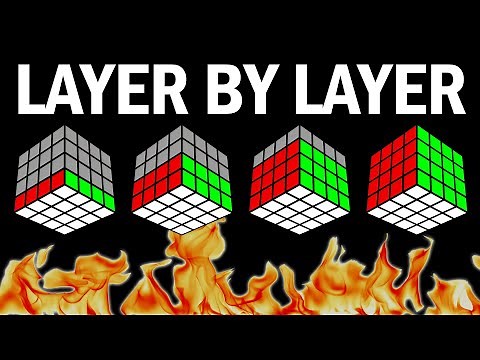 I SOLVED A 4x4 LAYER-BY-LAYER UNDER 1 MINUTE