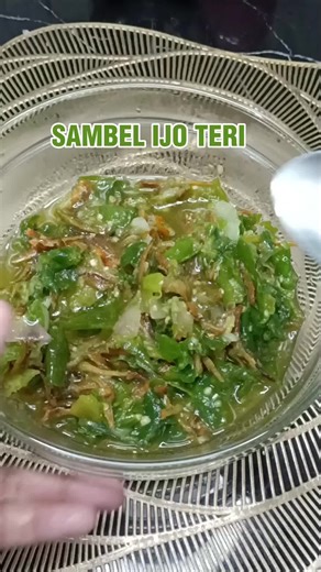Rahasianya Sambal Ijo Ikan Teri yang Menggugah Selera