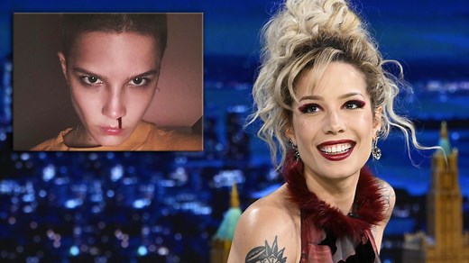 “Millie would be so great. It’s kind of uncanny how much we look alike.” -Halsey on casting Millie Bobby Brown for her biopic. | The Tonight Show Starring Jimmy Fallon