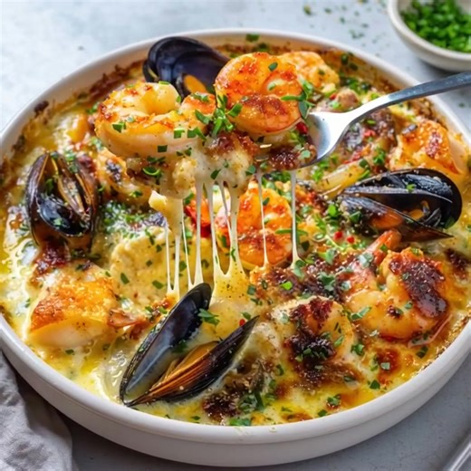 26K views · 213 reactions | Creole seafood casserole : mild spices and creamy sauce to grate. | Tasty & Easy Recipes | Facebook