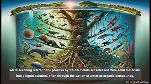 Metal leaching in biology