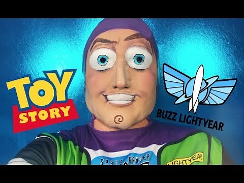 BUZZ LIGHTYEAR TOY STORY MAKEUP TUTORIAL!