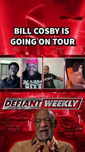 44K views · 664 reactions | Bill Cosby is going on tour. Are you interested in hearing new material from Bill? 樂 #billcosby #Defiantweekly #funny #funnymemes #entertainment | Defiant Digital | Facebook