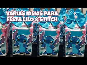 INSPIRAÇÕES PARA FESTA LILO & STITCH 🌊🌊🌊