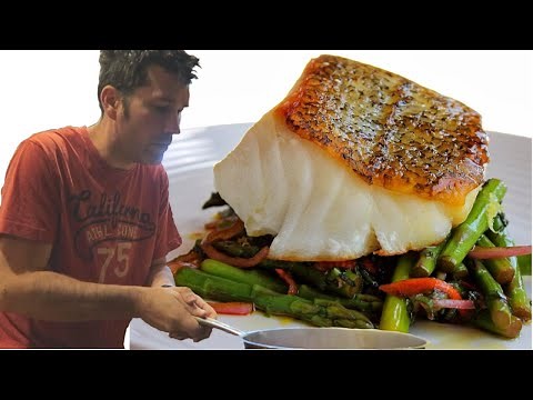How to Cook Pan Roasted Chilean Sea Bass