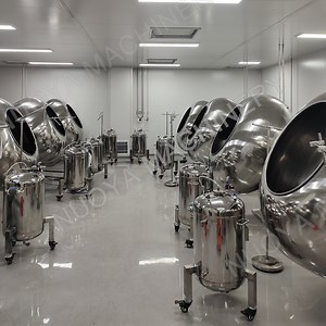 [Hot Item] Byf-300 Lab Scale Small Production Tablet Pill Film Coating Machine