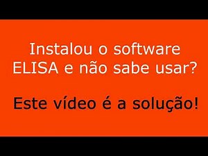 Installed the ELISA software and don't know how to use it? This video will solve that!