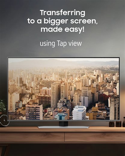 Elevate your TV experience by casting shows from your smartphone to your Samsung TV using Screen Mirroring! 📱➡️ 📺 Enjoy smooth and easy connectivity with just a simple tap on your SmartThings, Smart View, or Tap View. Visit http://smsng.co/ElevateYourTV-FB to know how to use Screen Mirroring. #SamsungCustomerService | Samsung