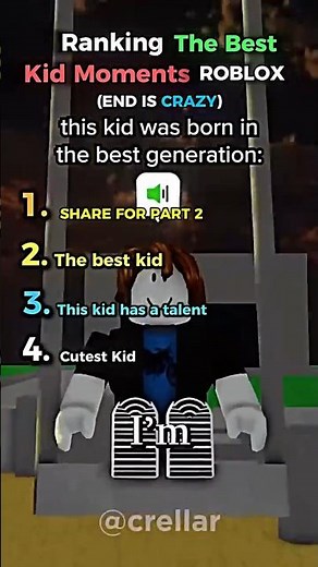 Top 4 Funniest Roblox Kid Moments Ranked! 👶😂