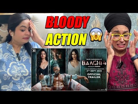 Baaghi 4 Trailer REACTION | Tiger, Sanjay, Harnaaz, Sonam | Sajid Nadiadwala