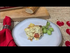 How to make an Overnight Breakfast Strata