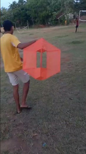 Box kite with an easy fly #box kite #😍