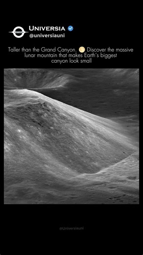 Moon Mountain vs. Grand Canyon! 🌕📏