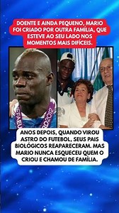 Quando ficou famoso, os pais biológicos voltaram. Mas Mario já sabia quem era sua família.