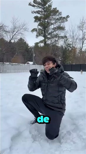 This snowball got huge... #funfacts #snow #amazing