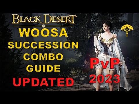 BDO | Woosa Succ. PvP Combo & Addon Guide | 3 Different Catch + Double KD Combo |