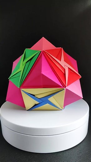 Origami modular #art #origami #arte #paper #EnergiKuatTiapLangkah