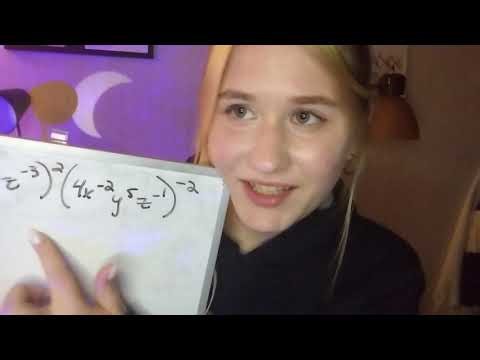 ASMR - Solving Pre Calc Problems