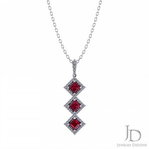 7.7K views · 35 reactions | Ruby Jewelry By The Artisans At Jewelry Designs. https://jewelrydesigns.com/ | Jewelry Designs | Facebook