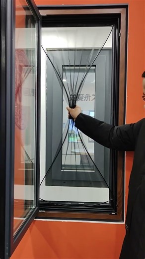 Minimalist screen, easy to install and remove, mosquito-proof and ventilated, no holes at all #door