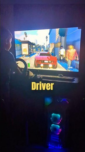 GTA V with Logitech G920 Steering Wheel #gta5 #shorts