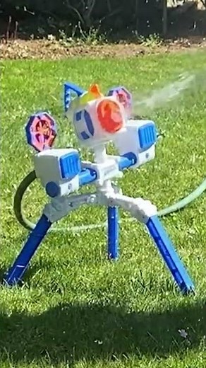 NERF SUPER SOAKER WATER ROBOBLASTER!💦🔫 #shorts
