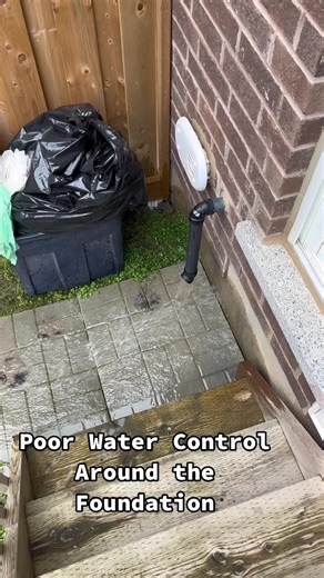 Here is a sump pump that is draining directly outside of the home. Poor water management around the home will lead to soil erosion and poor grading. Not to mention is creates a hydrostatic pressure on the foundation wall. In this case we recommend routing the discharge away from the #homedesign #realestate #realtor #realestateagent #home #property #investment #forsale #realtorlife #househunting #dreamhome #luxury #interiordesign #luxuryrealestate #newhome #burlington #house #homesweethome #reale