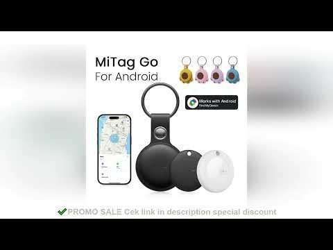 MiLi MiTag Smart Tracking for Google Find My Android Tag Bluetooth Tracker for Keys, Suitcase, Backp