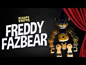 Minute Crafts ✂️ : Freddy Fazbear from Five Nights at Freddy's