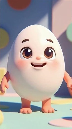 Cute Cartoon Food,“Cute Baby egg mango Eating ASMR | Ultra-Realistic Cartoon Food