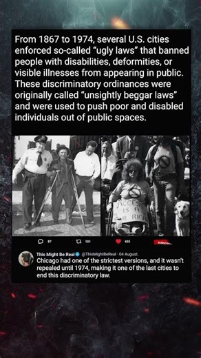 America’s Forgotten “Ugly Laws”