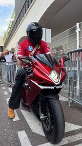 3.4M views · 53K reactions | A two-wheeled arrival for Lewis Hamilton on media day ️ #F1 #MonacoGP | F1 | Facebook