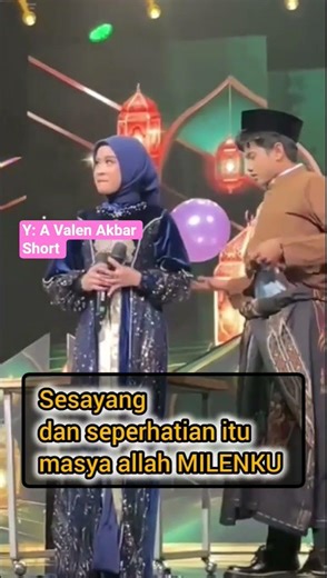 That much love and attention, my MILENKU Love you 😍💝✍ #da7indosiar #milenda7