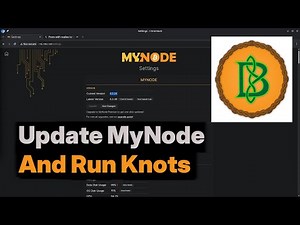 How to run bitcoin knots with MyNode BTC