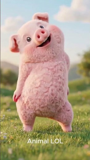 Hilarious Dancing Pig: This Pig's Got Moves! 🐷💃#DancingPig #FunnyCartoon #PigAnimation #FunnyAnimas