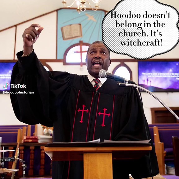 Hoodoo and The Black Church are 🤞🏾. There are unique traditions and practices, still seen in Black churches today, that are rooted in Hoodoo. No matter how much people try to divide us, we are one. We will forever be the magic. Book Recommendation: The Souls of Black Folk by W.E.B. DuBois #hoodoo #hoodootiktok #blackspirituality #conjure #fyp #blackchurch