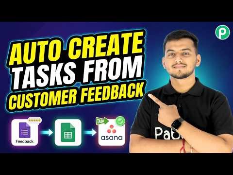 Instantly Turn Customer Feedback into Asana Tasks