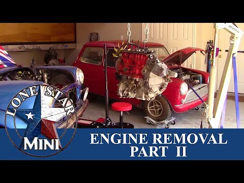 Classic Mini Engine Removal