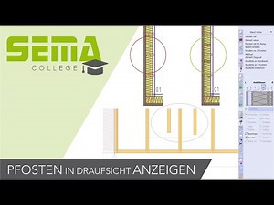 Tipps & Tricks: Pfosten in der Draufsicht anzeigen lassen
