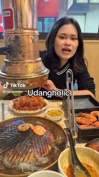 Pegi bbqtown memang makan udang je @wana #foryoupage #fyp