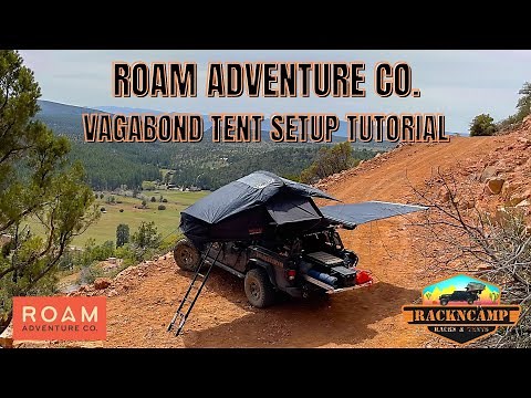 ROAM Vagabond COMPLETE tent setup tutorial